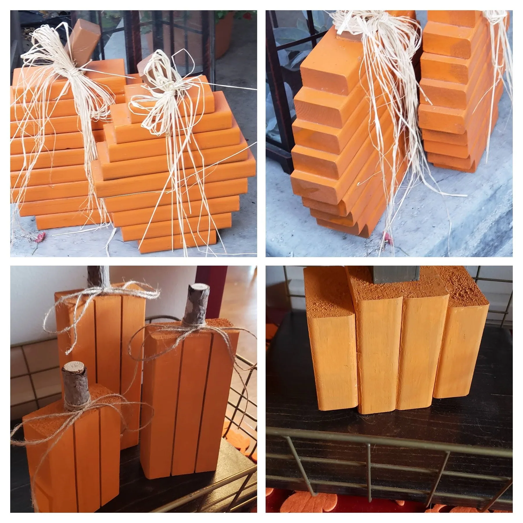Crafts: Pumpkins example