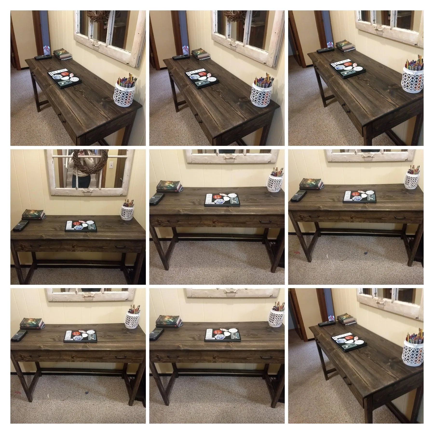 Writing Desk example