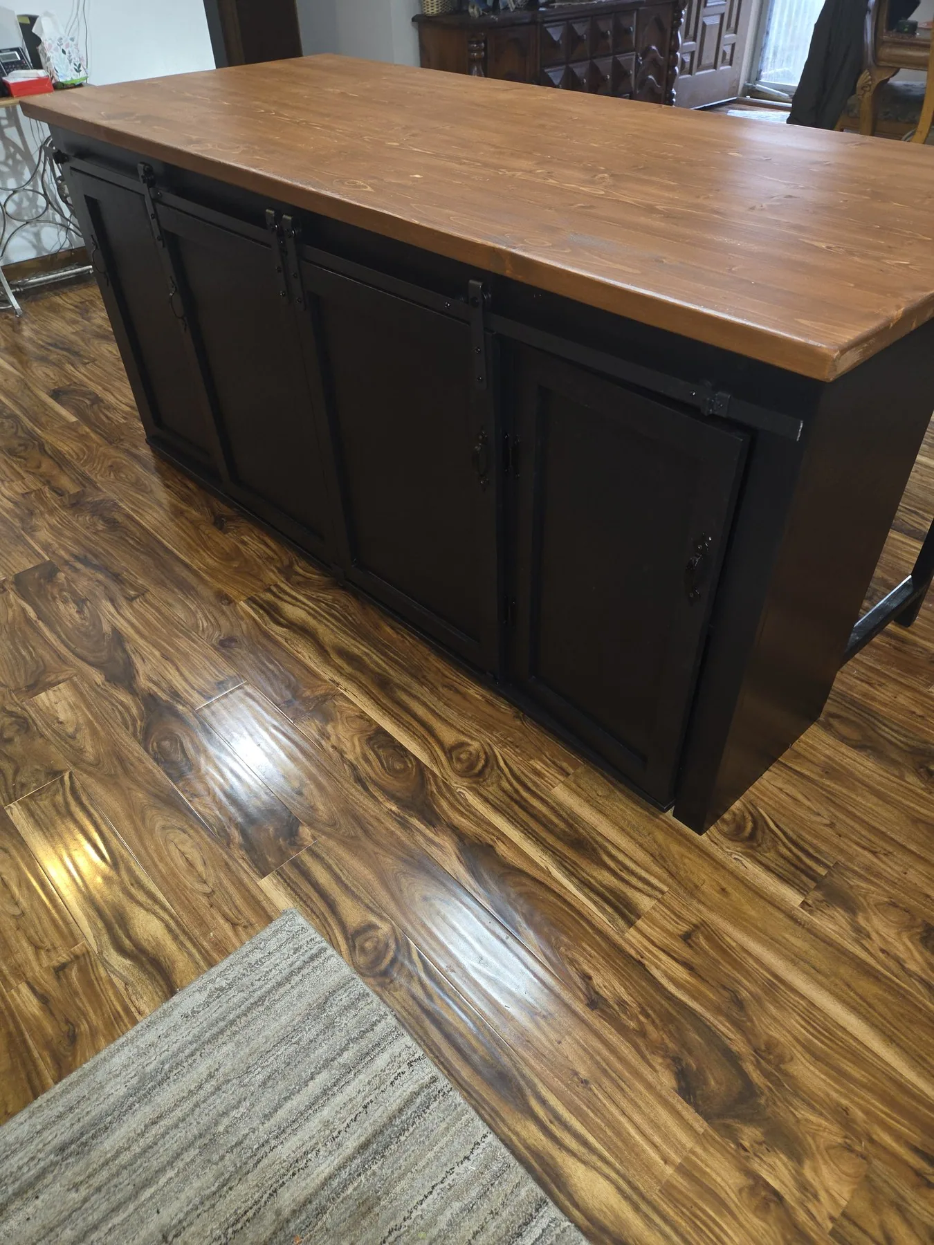 Kitchen Bar and Island example 2