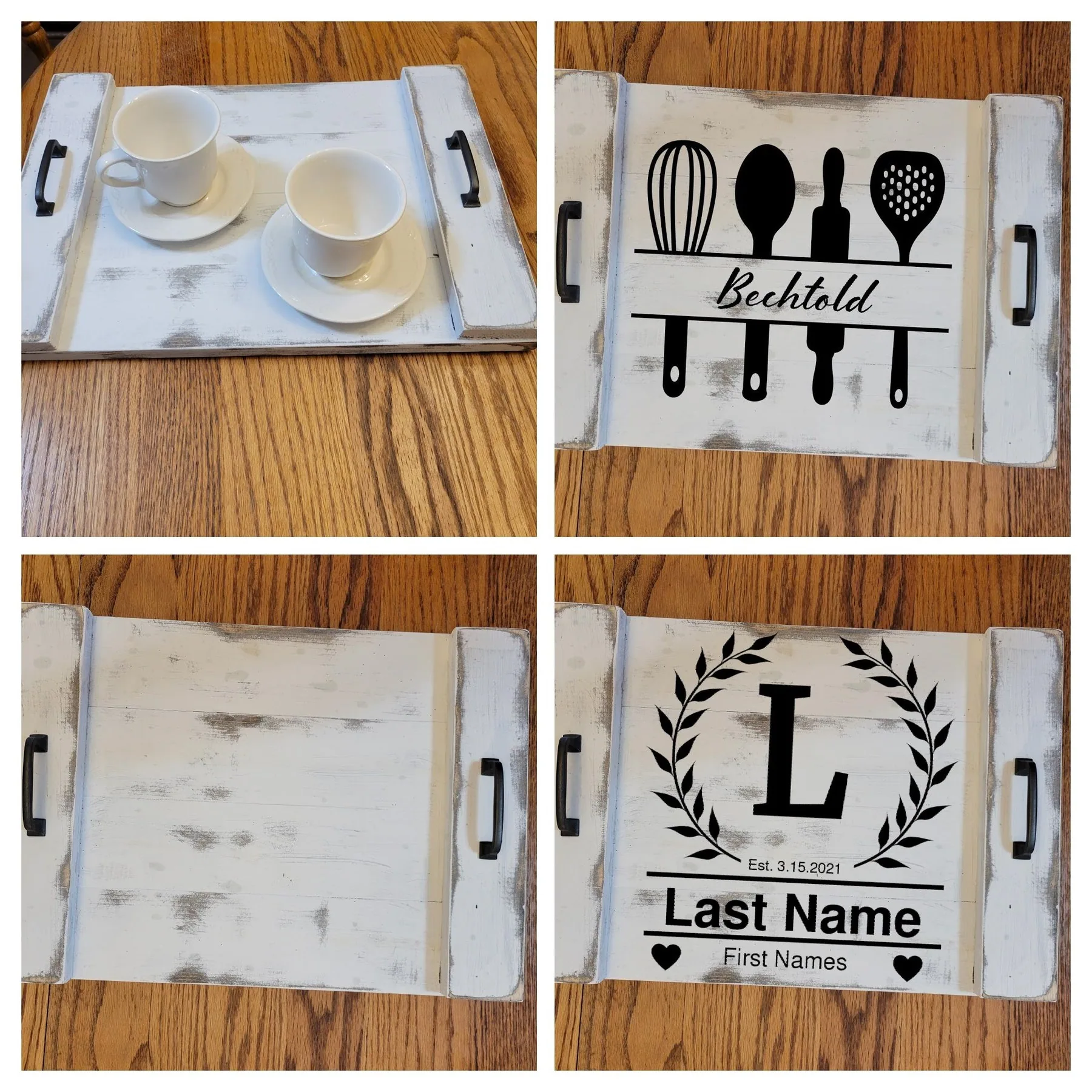 Table Tray example
