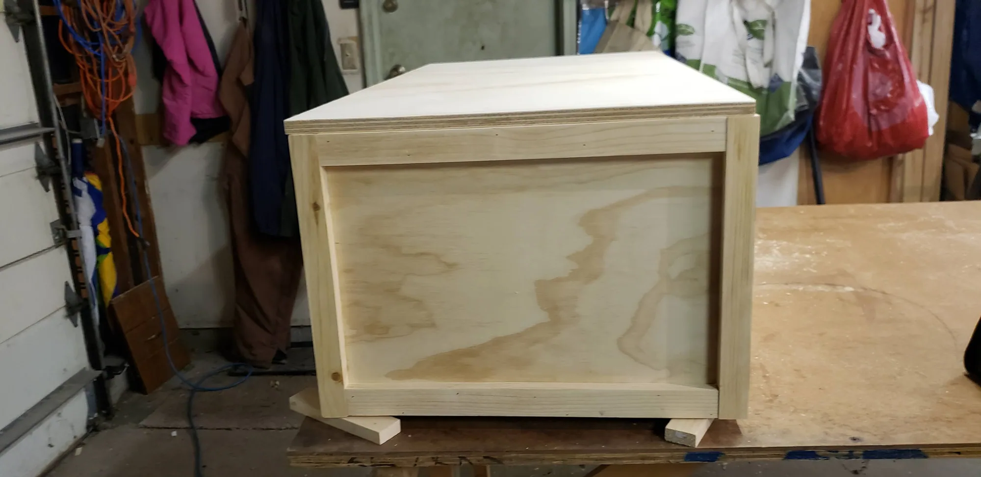 Storage and yard games project example
